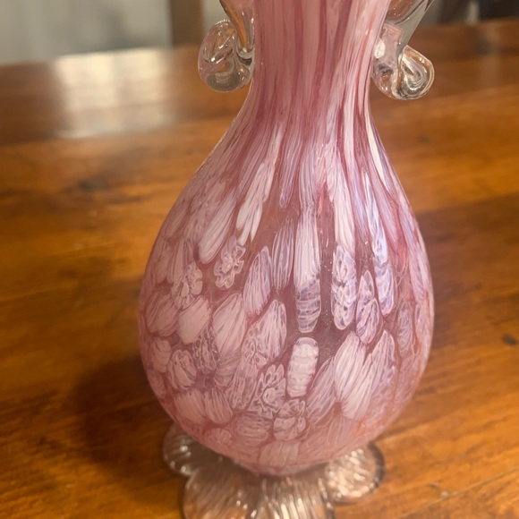 Vintage blown glass vase🍬🍭 - Picture 2 of 15